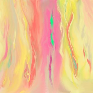 Una imágen abstracta con colores luminosos y sensuales.